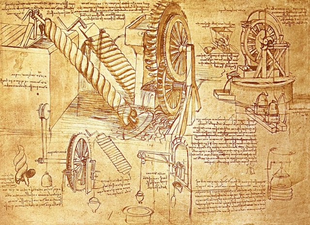 Leonardo da Vinci's Illustration 